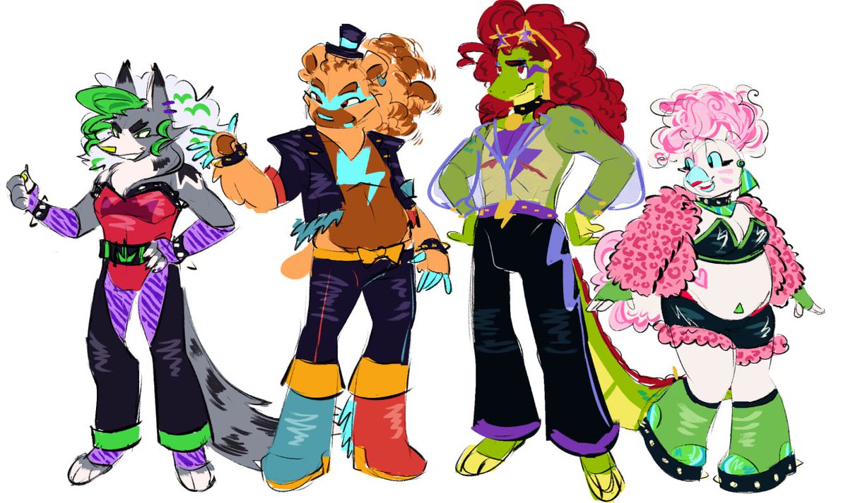 frogisanut's tweet photo. yeah so these suck i redid them again and i like them a lot more now
glamrock redesigns 2025 edition https://t.co/rySwcxyVw5