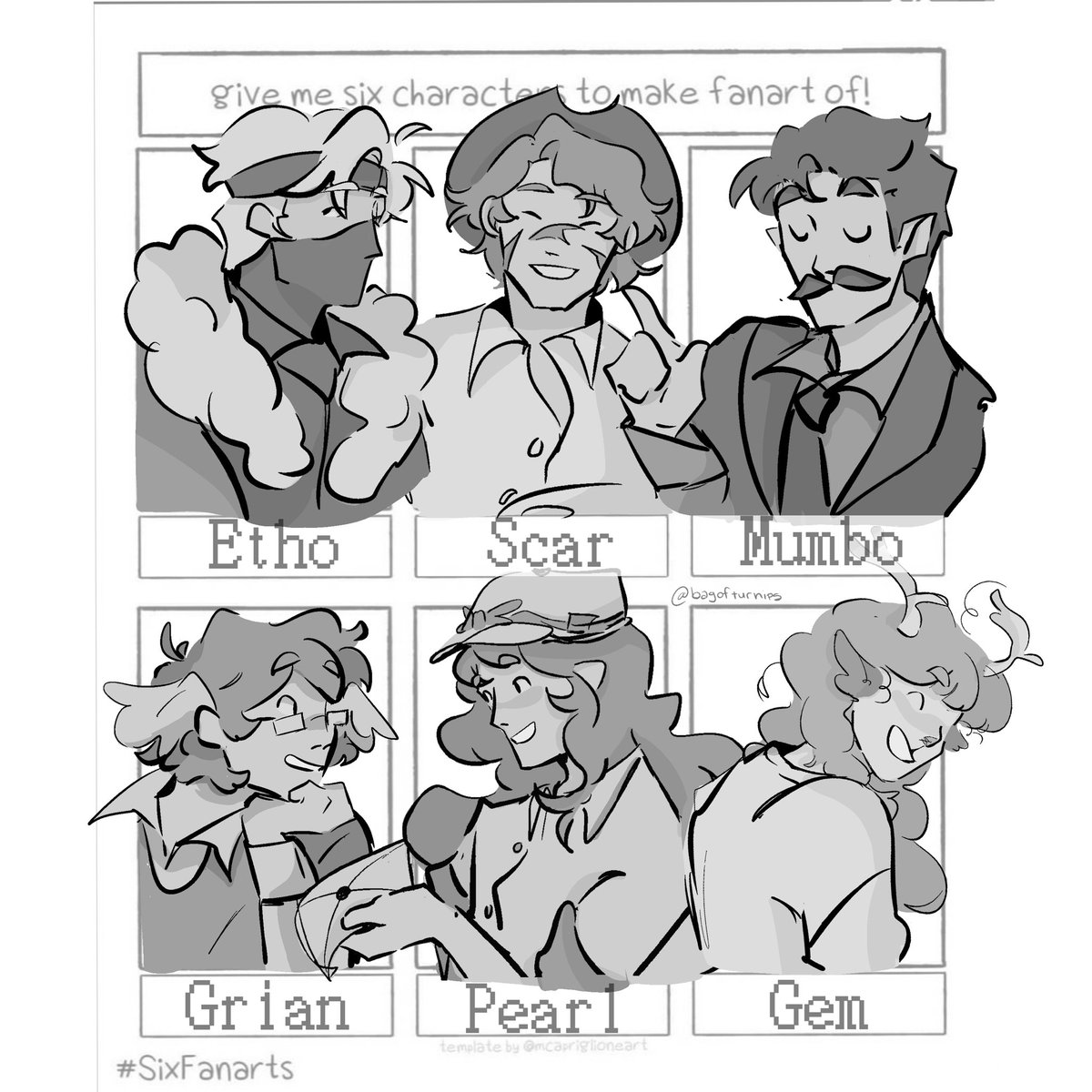 bagofturnips's tweet image. That’s a whole lot of hermits