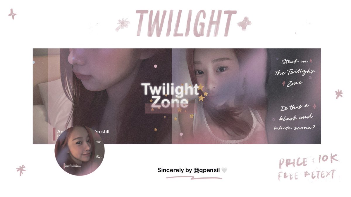 qpensil's tweet photo. Help RT? Thankyouu🙂‍↕️

Haloo aku bawa layout rs ready stock AESPA twilight edition!!  🫰 absen ada winter karina ningning giselle prici 10k all free to retext yahh #zonauang https://t.co/guxyXmzfDj