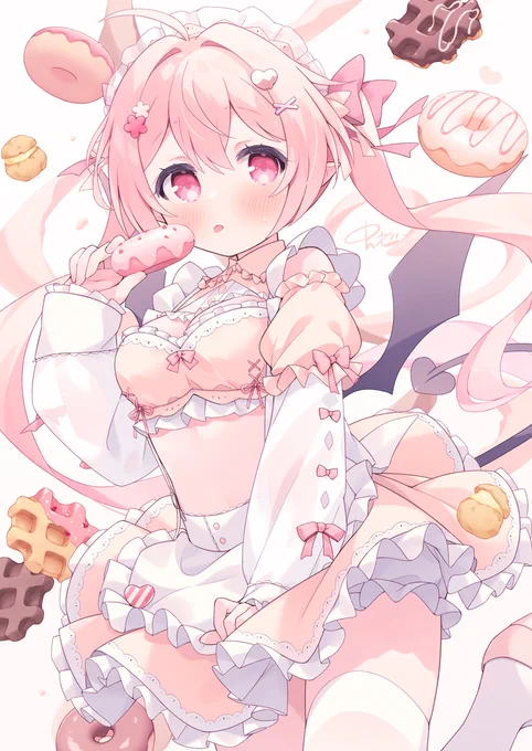甘いもの好きなあくまっ子 
