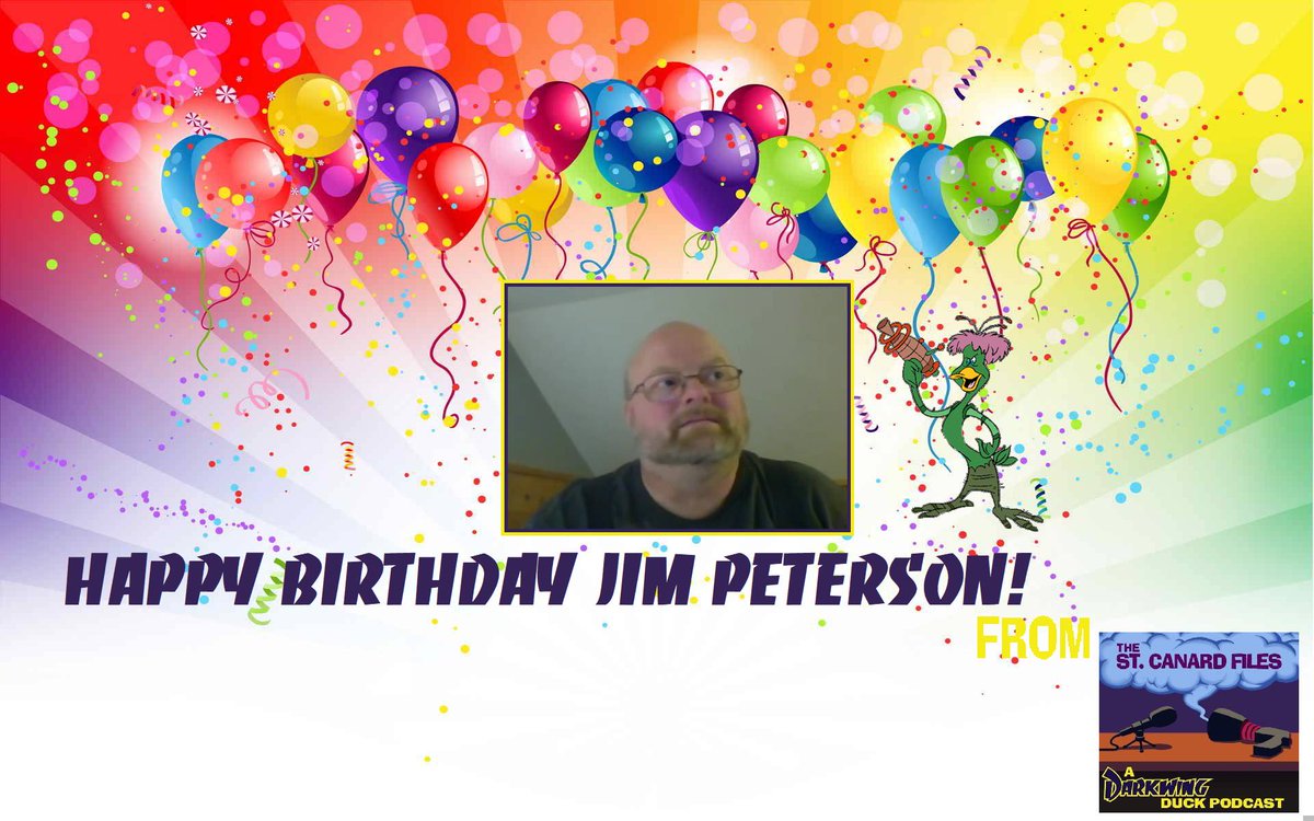 stcanardfiles's tweet photo. The St Canard Files would like to wish Darkwing Duck writer Jim Peterson a happy birthday. Jim created Bushroot and wrote some fan favorite episodes including, "Twitching Channels", "Ghoul Of My Dreams" and "Beauty And The Beet".
#jimpeterson #happybirthdayjimpeterson #bushroot https://t.co/knSyURcvs7