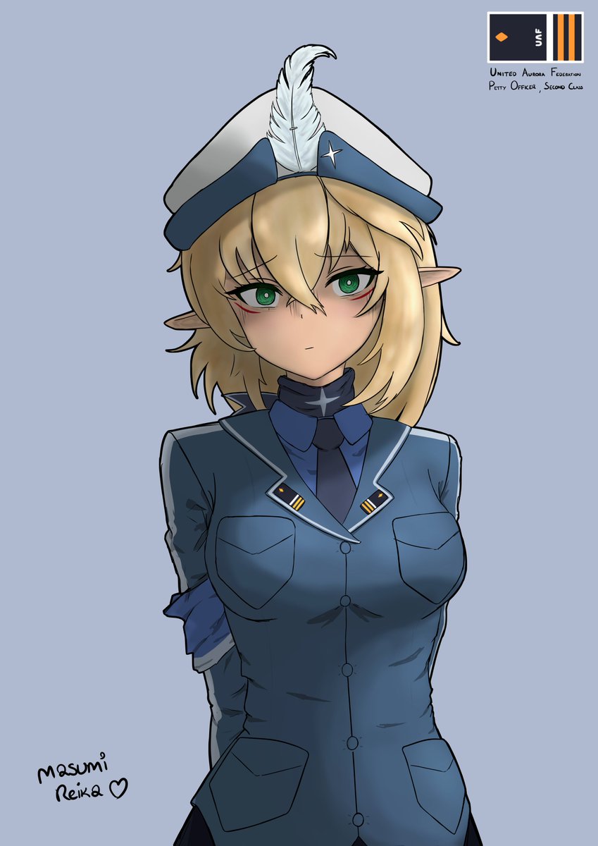CMS
<a href="/Greataims2/">Greataims 👒</a> 's OC, Gal'Posha in UAF uniform. ^w^

Some of the things we see in the sector... 0-0