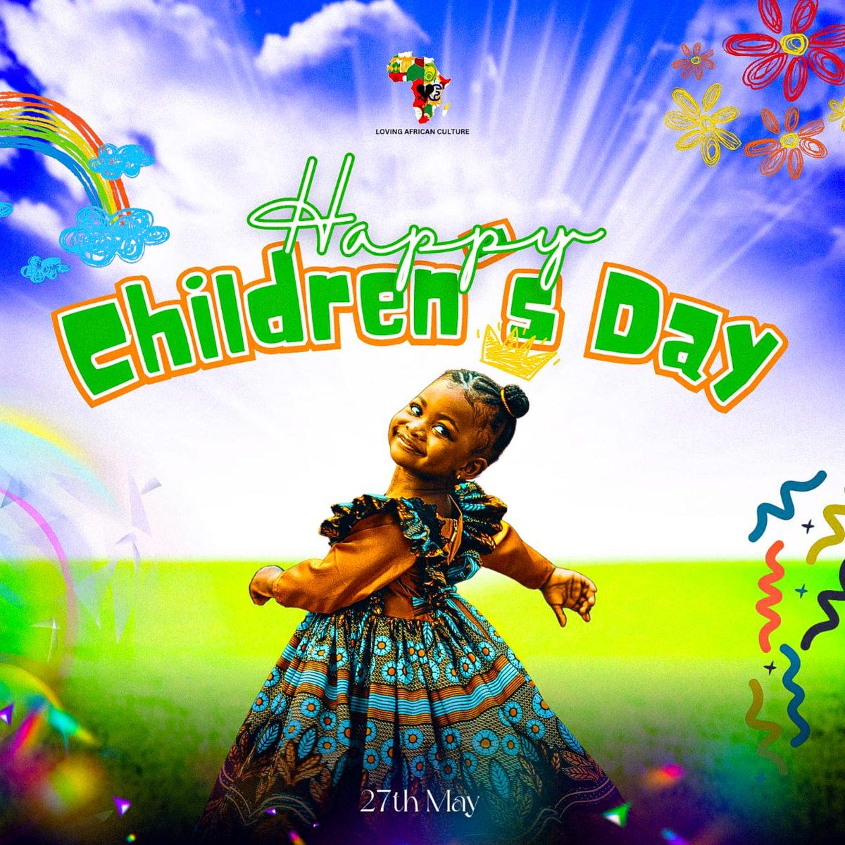 AfroCultureLove's tweet photo. You are the light of our lives and the hope for our future. Happy Children's Day! May every child grow up in a world filled with love, laughter, and endless possibilities. 
Happy Children's Day!

#Africa #ChildrensDay2025 https://t.co/3xk4LlbPYe