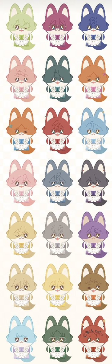 あんスタ 中国 絨絨カフェ ぬいぐるみ 全絵柄公開 サイズ:約18cm 5月29