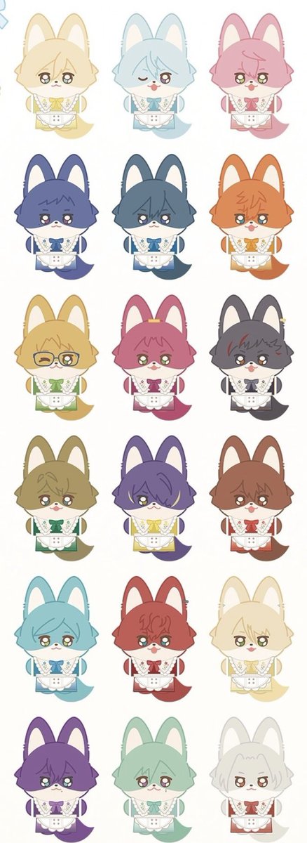 あんスタ 中国 絨絨カフェ ぬいぐるみ 全絵柄公開 サイズ:約18cm 5月29