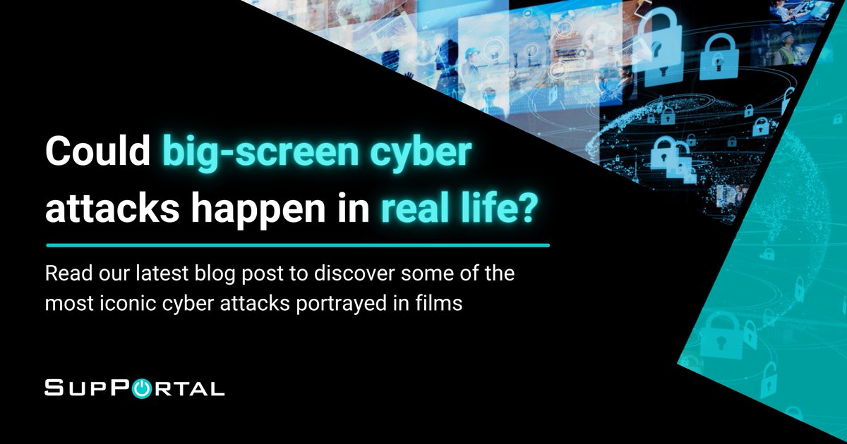 supportaluk's tweet image. From Mr Robot to Skyfall to Netflix&apos;s Zero Day, cyber-attacks have taken centre stage in our entertainment, but how much is based on reality?

In our latest blog, we explore some of the most iconic cyber attacks in films and reveal how closely they mirror real life. Spoiler a ...