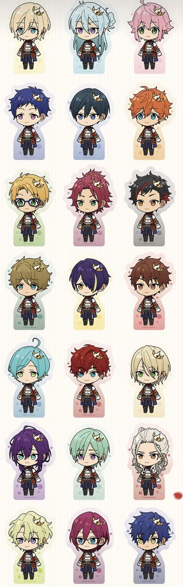 あんスタ 中国 王子 ミニちびキャラアクリルスタンド 全絵柄公開