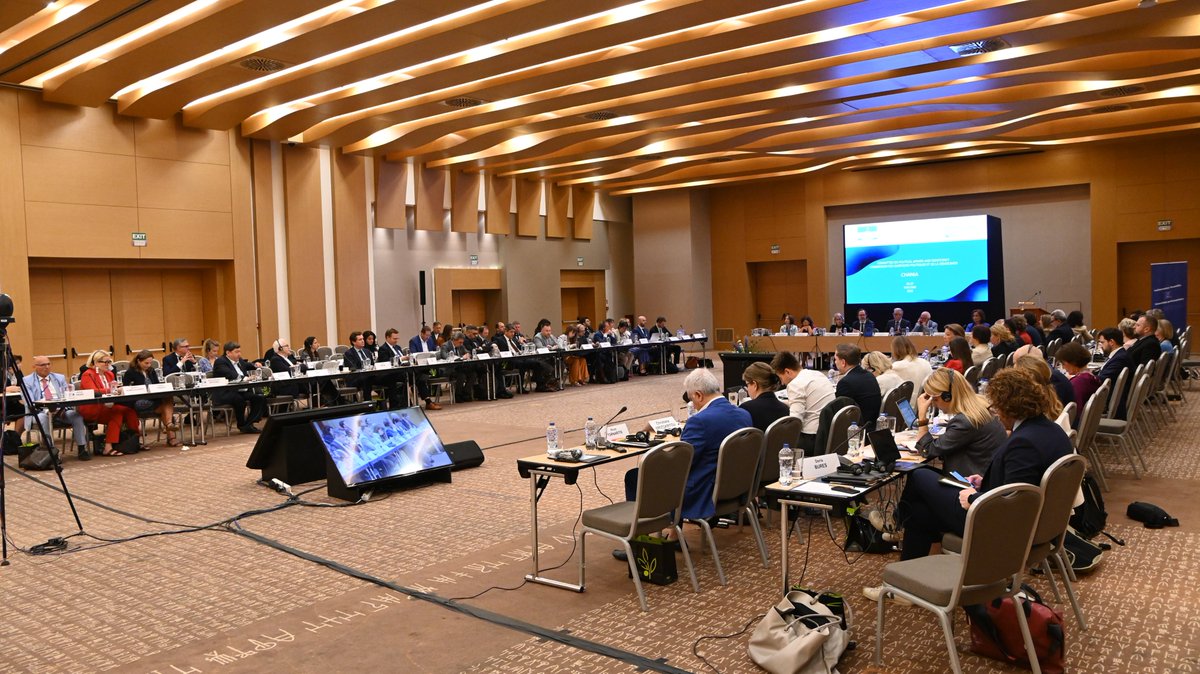 The Committee on Political Affairs and Democracy met in Chania, Greece, on 26-27 May.

On the agenda:

🔹Prisoners of war
🔹 Middle East
🔹 Freedom of expression
🔹Exchange of views with OSCE ODIHR
🔹 Political parties and democracy

Full agenda: pace.coe.int/en/calendar/ev…