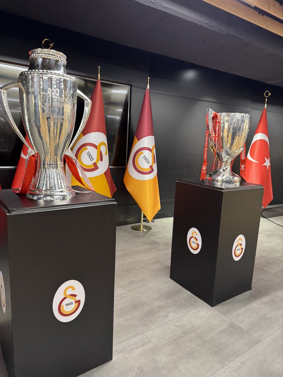 Kupalarımızı yakından görmek isteyenler için bu yıl da adres aynı. 😎