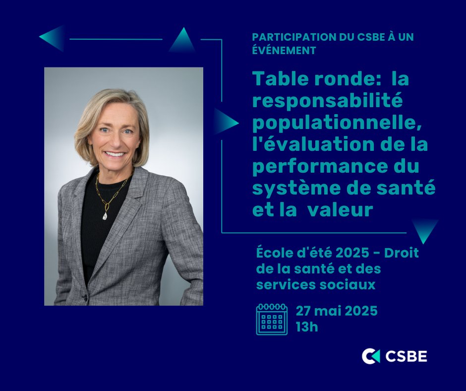 📅L'École d'été de <a href="/ENAP_Universite/">ENAP.ca</a> accueillera Joanne Castonguay, commissaire à la santé et au bien-être le 29 mai prochain. 

Elle abordera la santé populationnelle, la performance du système de santé et la valeur

Lire plus: bit.ly/3F2fMbi