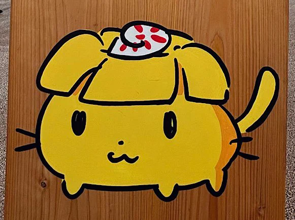 万博会場のやたらかわいい寿司のような生命体…