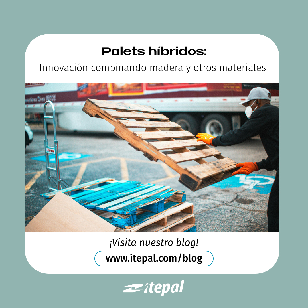 Los palets híbridos han conseguido ser una innovación que combina resistencia y sostenibilidad. 🔄 Ofrecen lo mejor de dos mundos: la robustez y la sostenibilidad. 🌎

▶️ Descubre más información nuestro último artículo:
🌐 itepal.com/palets-hibrido… 
.
.
#Itepal #Palets #Logística