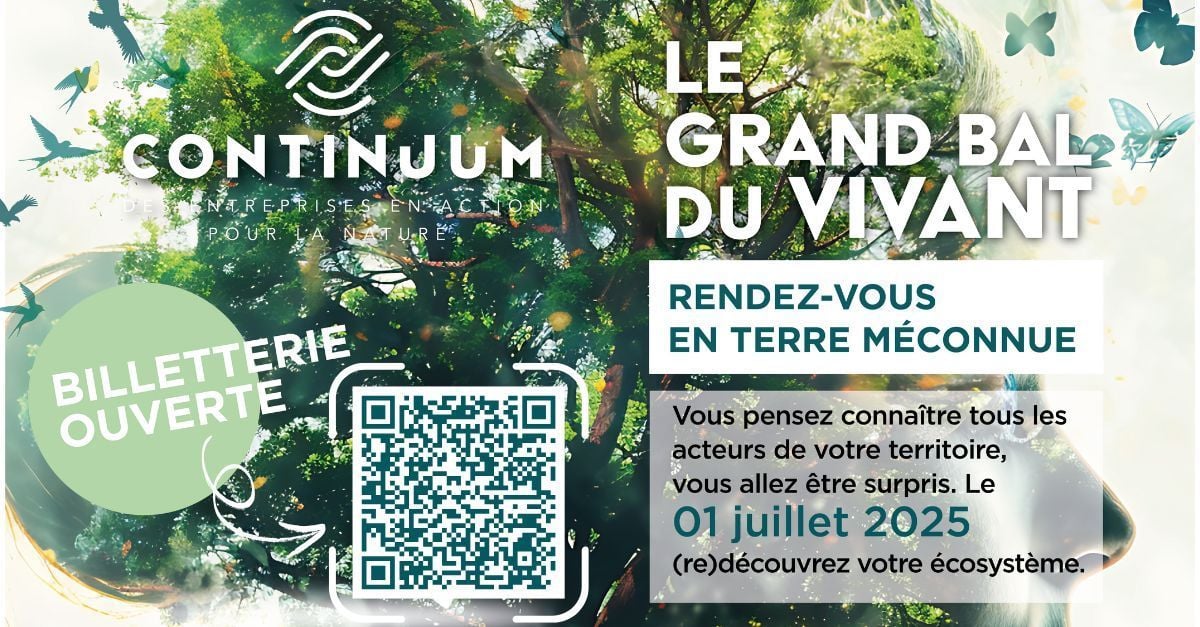 🚀 𝐒𝐀𝐕𝐄 𝐓𝐇𝐄 𝐃𝐀𝐓𝐄
Le 1er juillet 2025, nous vous invitons à une soirée hors du commun, où #biodiversité et le monde économique se rencontrent pour provoquer un changement de regard sur notre environnement.
Inscrivez-vous ici : buff.ly/LUY4UcW 
#GrandBalduVivant
