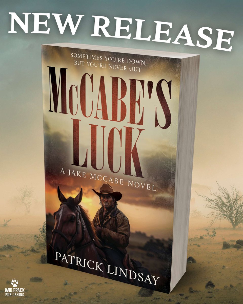 wolfpackpub's tweet photo. MCCABE'S LUCK by Patrick Lindsay is available now!

Jake McCabe has always been no stranger to hardship. When old enemies resurface and new threats emerge, Jake must fight for his land, his future, and the woman who holds his heart.

#patricklindsay #jakemccabe https://t.co/EWXmskhqZq
