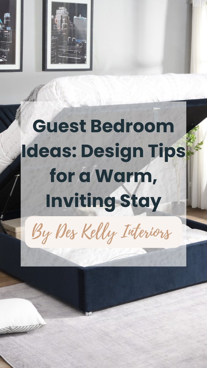 Discover guest bedroom ideas and design tips for a welcoming stay. Shop now at Des Kelly Interiors! deskelly.ie/blogs/news/gue…