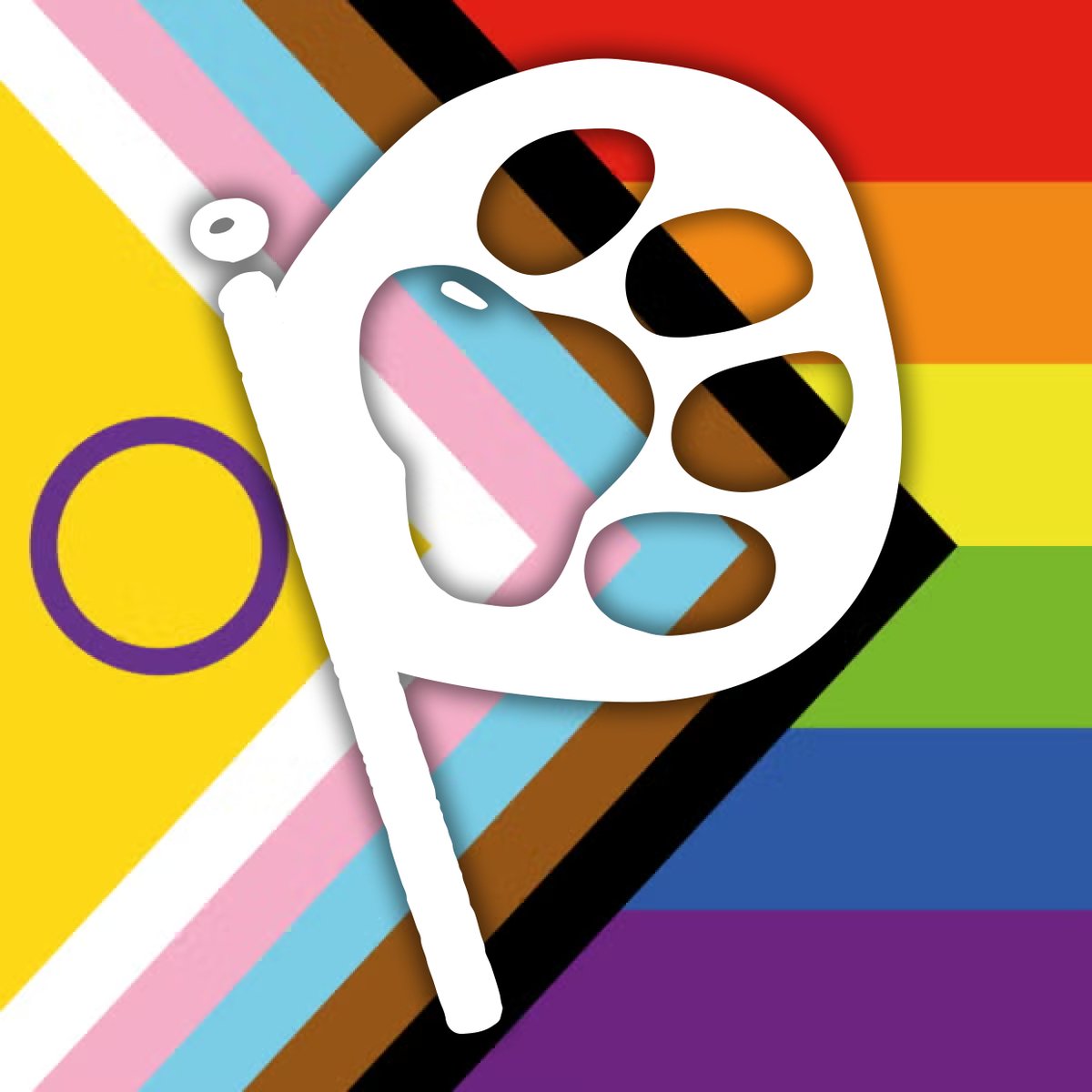 To celebrate pride month, we're showing the world our commitment to all genders, orientations, species, costumes #PawsomePride - in a world lurching to the right, we need to embrace freedom of expression in all its forms and a beacon of acceptance! Be The Inner You, On The Outer