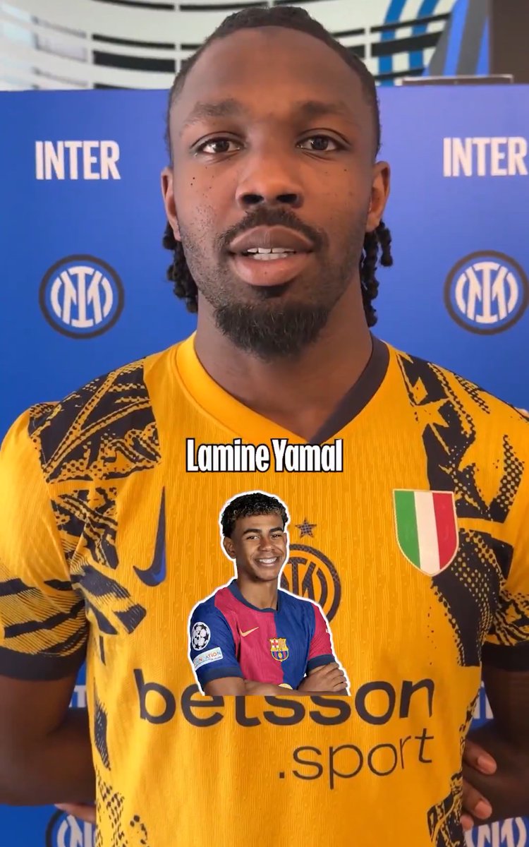 BarcaUniversal's tweet photo. Inter Milan players were asked who the toughest player they have faced this season is. A number of them mentioned Lamine Yamal. https://t.co/LtboBlmb22