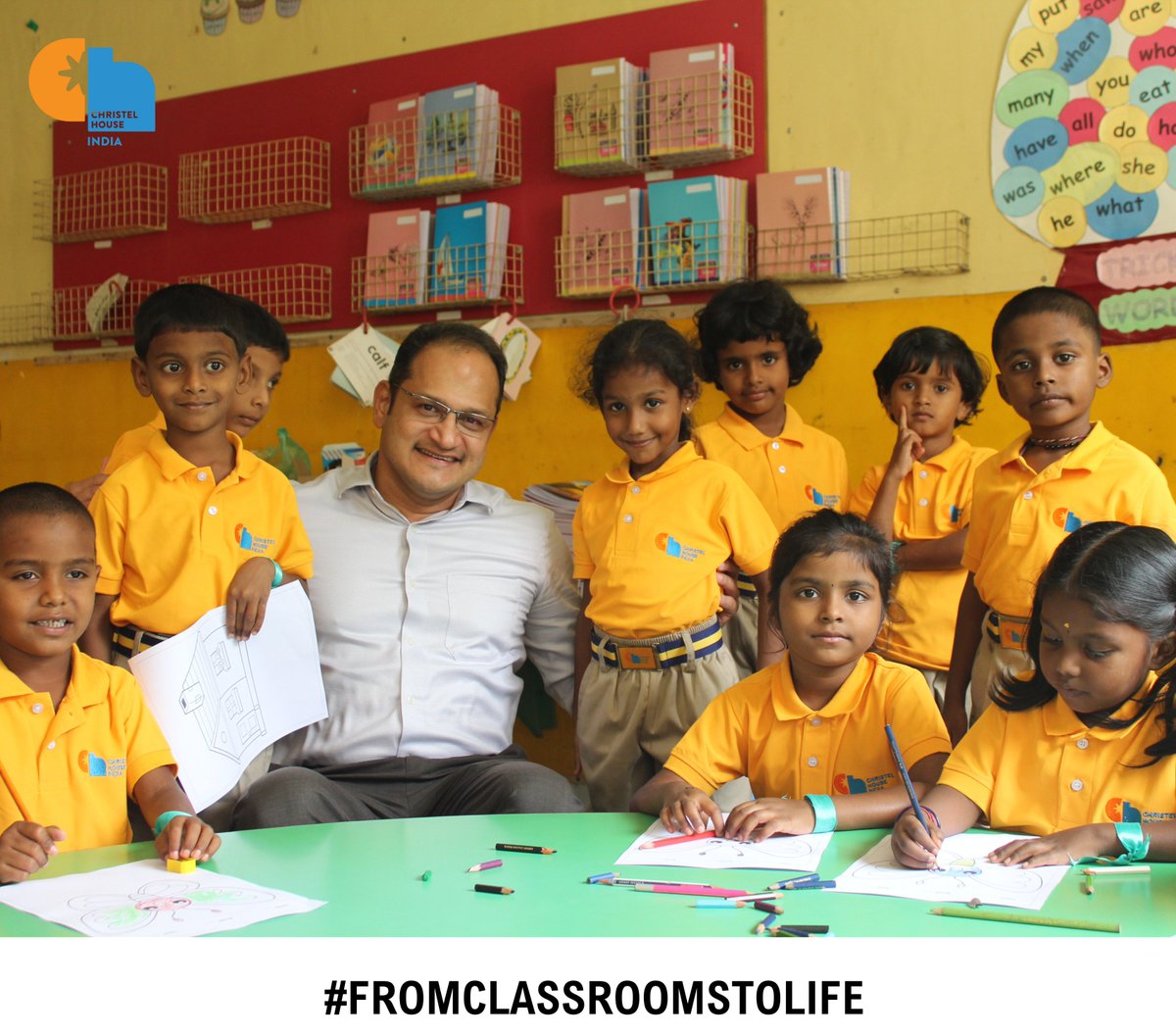 Christel House India tweet media