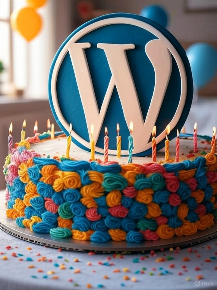 Happy 22nd birthday to WordPress!