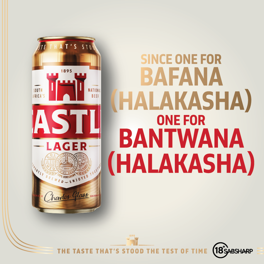 #CastleLager 🍻 has been around since Van Toeka.

Back when 16v and Midnight Express were running the show. ⚽️

Share your favourite Mzansi soccer legend using #CastleVanToeka, and you could WIN an INQAAABA in your DMs. 😃