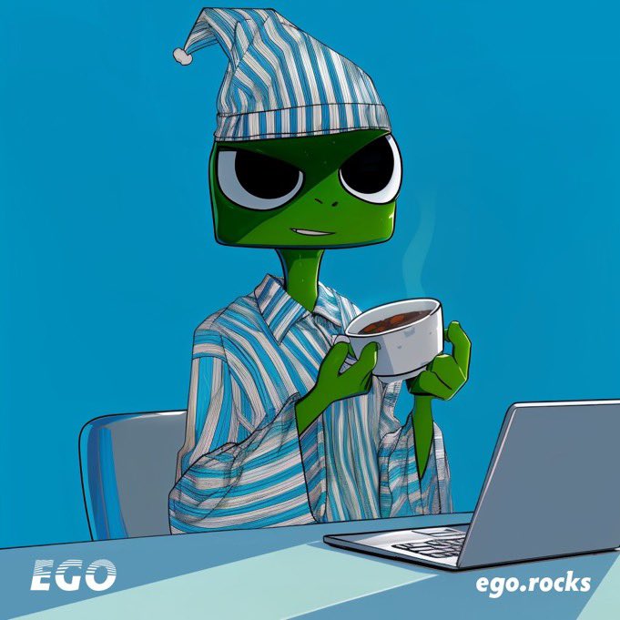 Rise and grind $EGO fam! Hosting a giveaway for $200 worth of $EGO tokens, check out the pinned comment on my page. #crypto #Cryptocurrencies #Altcoin #memecoin #SOL #SolanaMemeCoins #NFT #NFTs #NFTCommunity