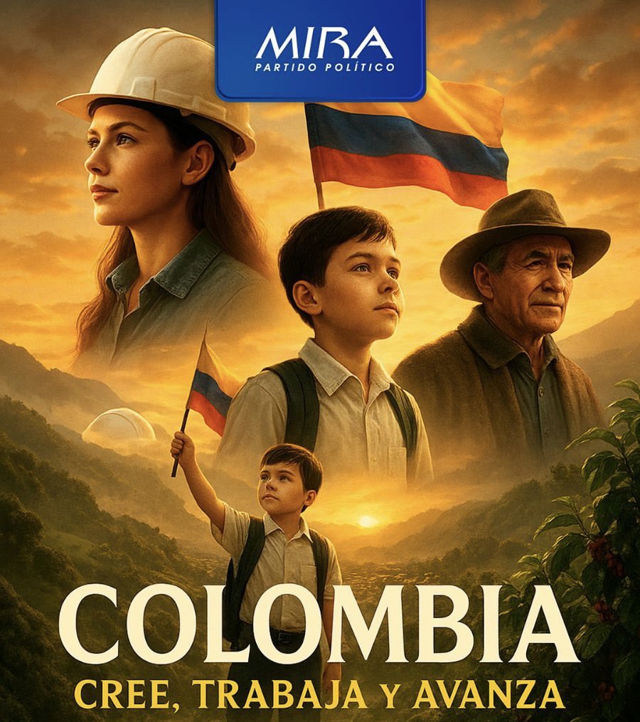 AnaPaolaAgudelo's tweet photo. #ColombiaCree
Para que a Colombia le vaya bien debemos aplicar los principios y valores, dialogar, creer, trabajar y avanzar.

Queremos vivir en paz, sin hostigamiento, sin abuso sexual infantil, sin corrupción, sin polarización.

La Política como debe ser: Transparencia, austeridad y gasto eficiente.

¡Nuestro Compromiso Es Con Dios y Con Todos Los Colombianos! @PartidoMIRA 

Ver video:
https://t.co/rbrjm8FUza