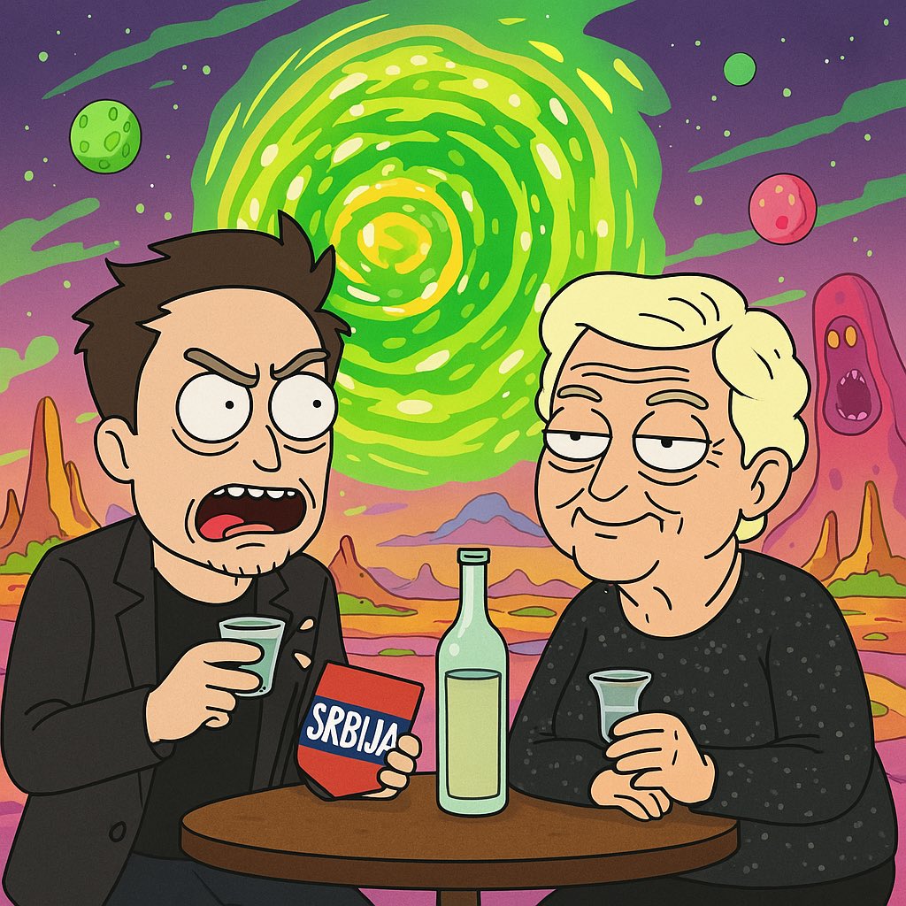look morty, i turned myself into илон маск… он је из републике српске ако се не варам… јел тако…