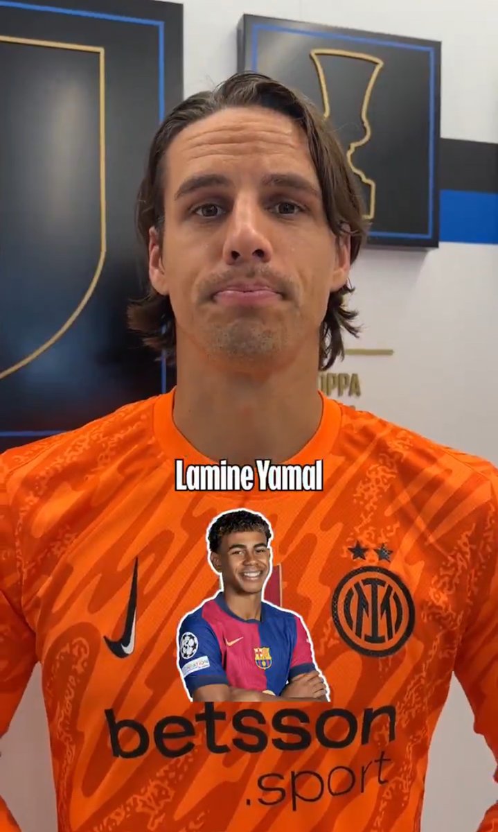 BarcaUniversal's tweet photo. Inter Milan players were asked who the toughest player they have faced this season is. A number of them mentioned Lamine Yamal. https://t.co/LtboBlmb22
