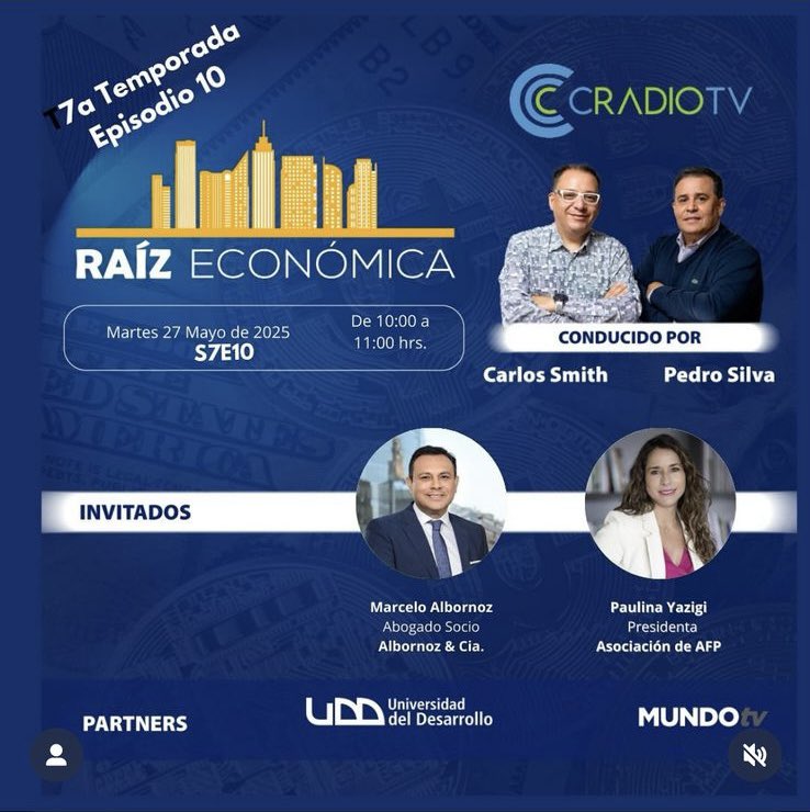 No se lo pierdan! Esta mañana conversaremos de pensiones, la reforma, y el gran trabajo que están haciendo las AFPs para su implementación.