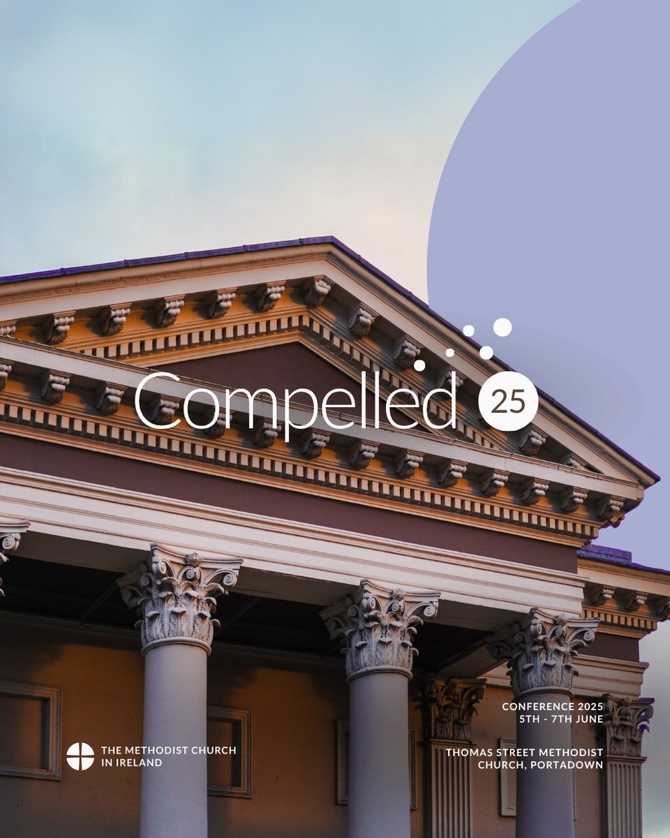 The two hundred and fifty-sixth Conference of the Methodist Church in Ireland will meet in Thomas Street Methodist Church in Portadown from Thursday 5th June until Saturday 7th June 2025.

Watch LIVE or catch up later on YouTube.
→ Visit: irishmethodist.org/conference-2025

#mciconf25