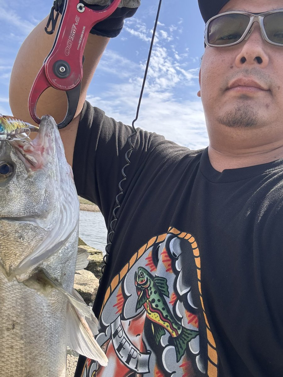 efree_nori's tweet photo. 加古川デイシーバス4キャッチ!内3本が #乱牙75 シャルダスも1投で釣れてくれた!
FS大阪で@8C81UyOCvIzb2z8 寺岡さんにワームでしか釣れないと相談し、頂いたアドバイスを自分なりに落とし込んでやっとプラグで出せました!
女神のご加護もあり、良い釣行でした😊
#Fishman #bc587h #ブルーブルー https://t.co/Ph5AY8k23e