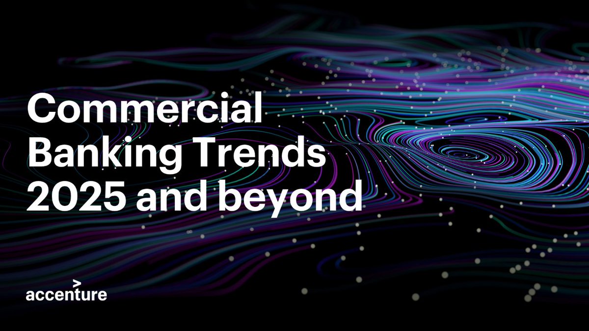 It’s time for commercial banks to lead the change! Discover the seven trends we expect to shape the industry in 2025 and beyond and how banks can stay ahead of the curve. Read the full article: accntu.re/4kcYxmM #CommercialBanking #BankingTrends #Accenture