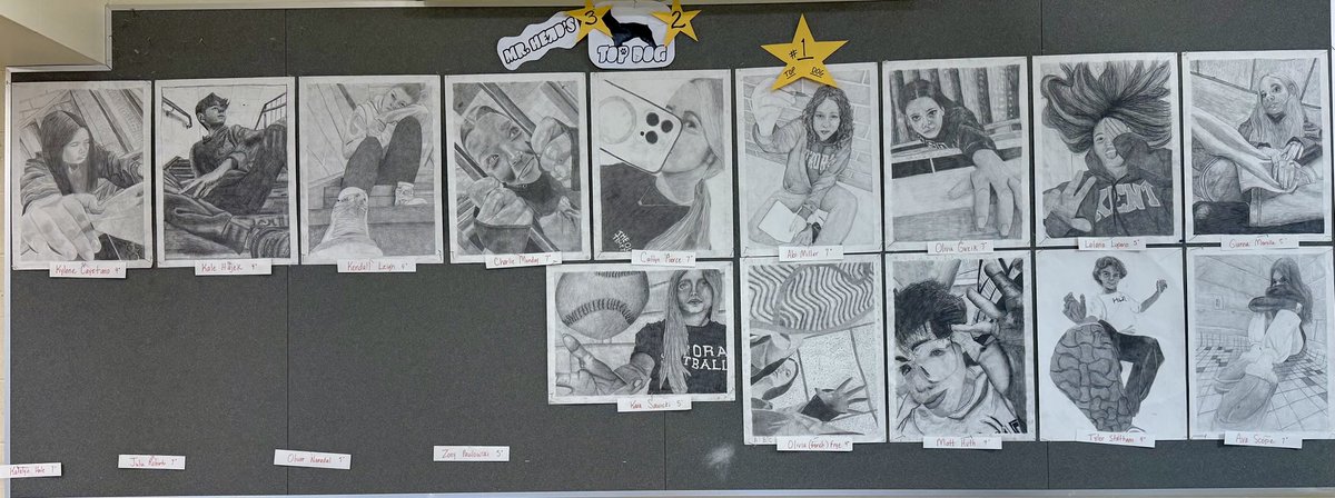 AHS Art & Design (@atown_art21) on Twitter photo Final Top Dogs! Look at how far we’ve come Art 1!? Now that’s a display! Missing a few, but we are full of pride this morning and couldn’t wait. More coming soon! #Atownart @AHS_MH <a href="/DrPMilcetich/">Paul Milcetich</a> <a href="/AHS_Pach/">Ashley Pach</a> <a href="/torresv4msu/">Victor Torres</a> <a href="/AHS_SeanBaker/">AHS_SeanBaker</a> Final Top Dogs! Look at how far we’ve come Art 1!? Now that’s a display! Missing a few, but we are full of pride this morning and couldn’t wait. More coming soon! #Atownart @AHS_MH <a href="/DrPMilcetich/">Paul Milcetich</a> <a href="/AHS_Pach/">Ashley Pach</a> <a href="/torresv4msu/">Victor Torres</a> <a href="/AHS_SeanBaker/">AHS_SeanBaker</a>