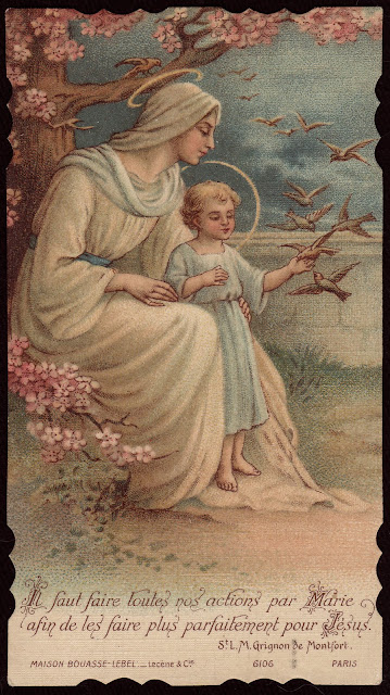 "The example of our good Heavenly Mother, the Most Blessed Virgin Mary, [is] to do everything here on earth for the love of the good Lord. Anything that we do not do for love of Him is worthless." ~ Abp Marcel Lefebvre