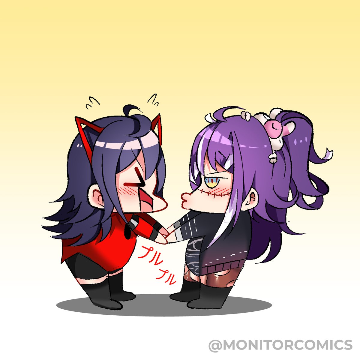 💜 When Numi Met Michi 💜
#Noombart | #MichiMochiArt