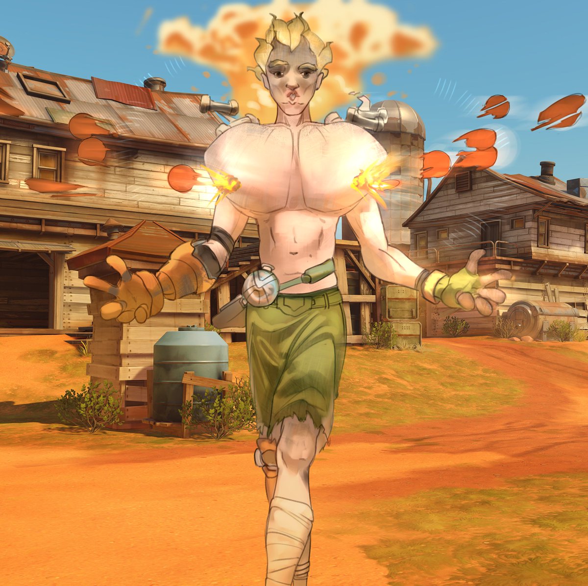 truthnyike's tweet photo. you've inspired me #junkrat https://t.co/Pcbfm8TuVT