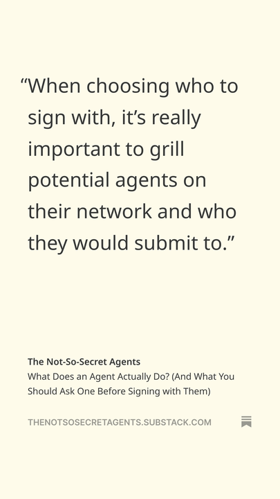 Have you had a chance to read our newest substack? 🥰 

Read it here: thenotsosecretagents.substack.com/p/what-does-an…