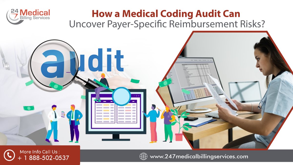 Charlie42038302's tweet image. Is your practice losing #revenue due to unnoticed #codingerrors?
A #medicalcoding audit can reveal hidden reimbursement risks that lead to #claimdenials, delayed payments, and compliance issues.
Read more: bit.ly/4dzbkO1
Call us: +1 888-502-0537
#Medicalbilling #USA