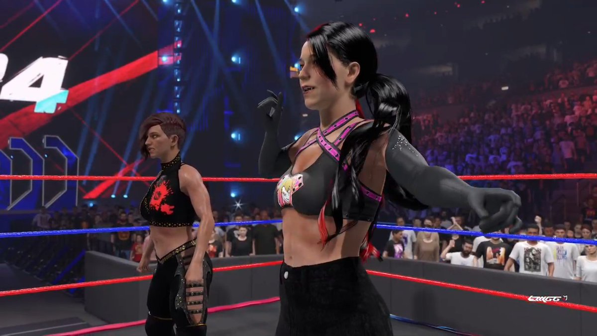 ZX_Wrestling's tweet image. @XenaDevilleZX &amp;amp; @Ash_Himiko_ teamed up for the first time in ZX Wrestling, beating the Taylor Sisters decisively