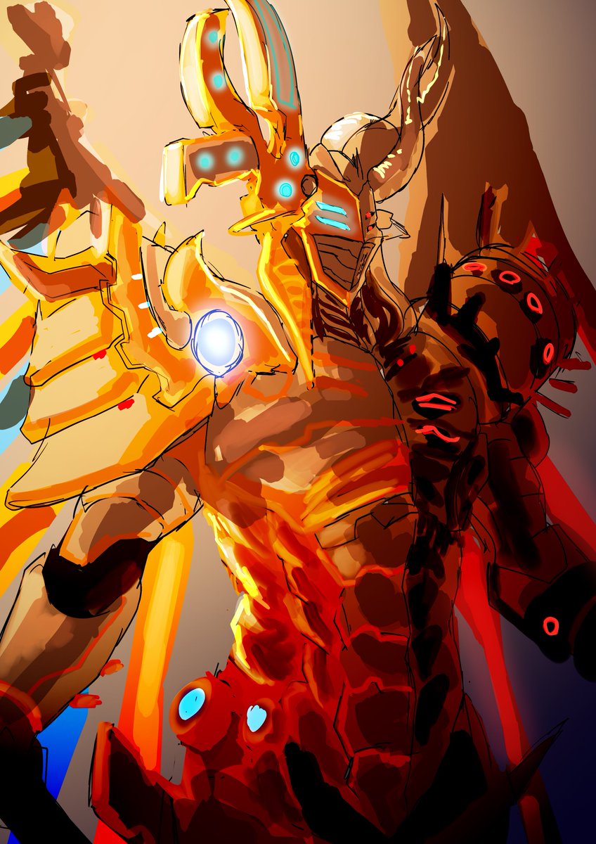 #CHUNITHM_art #CHUNITHM 
業 -善なる神とこの世の悪について- (120min)