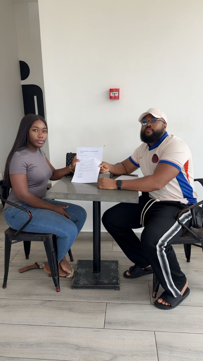 _owula's tweet image. She says I shouldnโt tag her but I should post it.
Say hi to my beautiful client ๐
