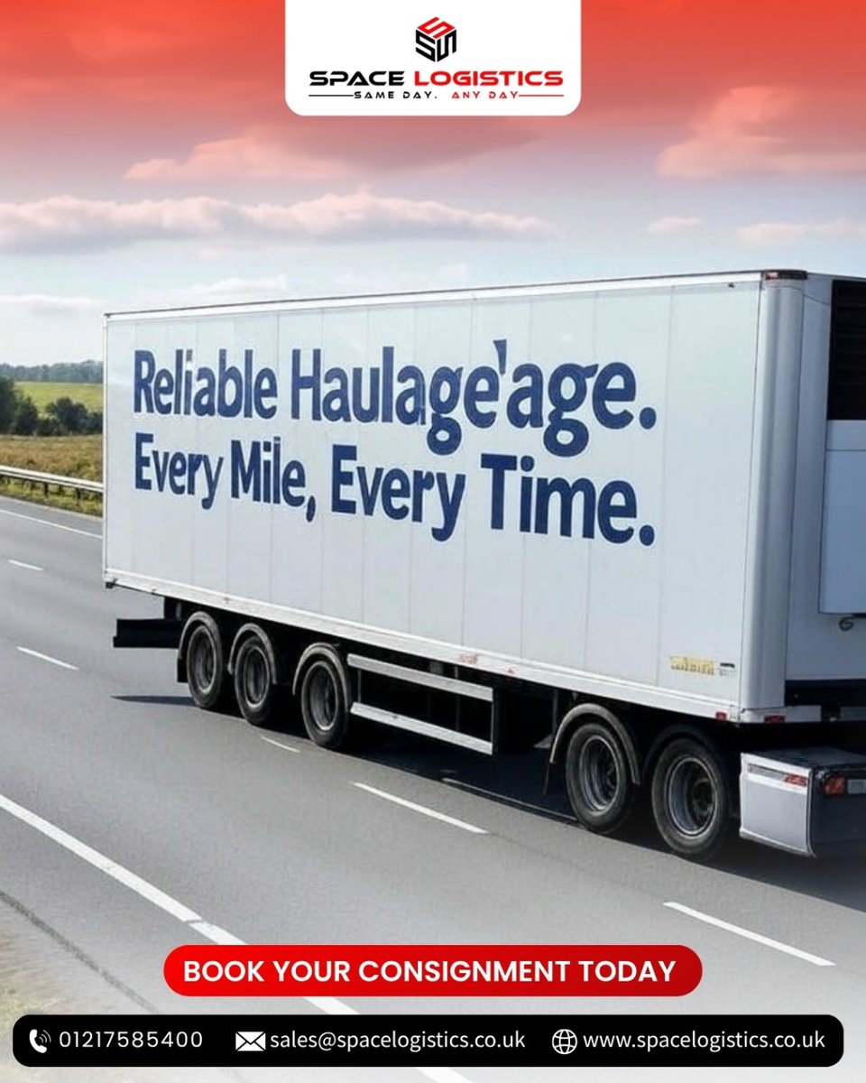 Experience reliable haulage services across the UK with SpaceLogistics—ensuring a safe, smooth journey every mile of the way with our high-quality fleet of heavy trucks and skilled drivers.

👉 Call to book on 📲 01217585400