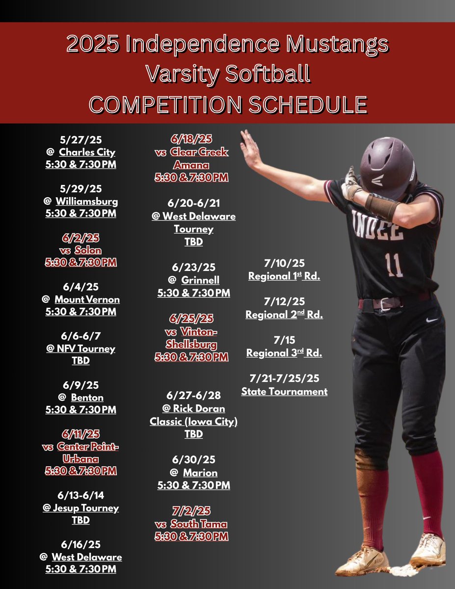 Independence Softball tweet media