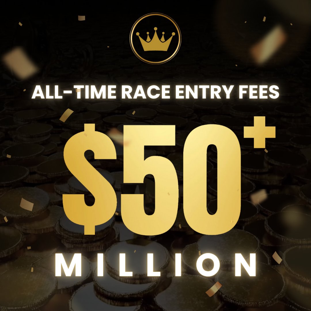 Over $50 million has been spent on race entry fees across nearly 300,000 Photo Finish™ LIVE races to date.

28 seasons in, and we're just getting started. 

But what a start it has been.