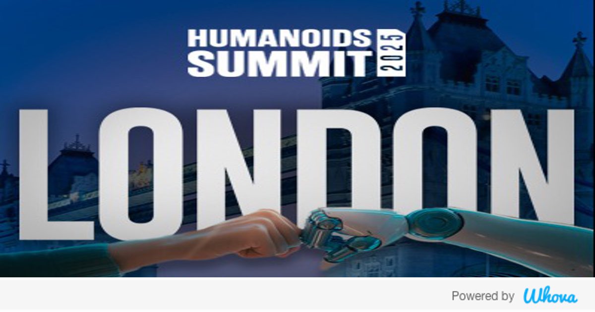 pmaillot29's tweet photo. Hi! I'm attending Humanoids Summit London 2025 #HumanoidsSummit. Let's start connecting with each other now.  - via Whova event app https://t.co/AzQnNcNhZa https://t.co/gsfkaKu5ZV