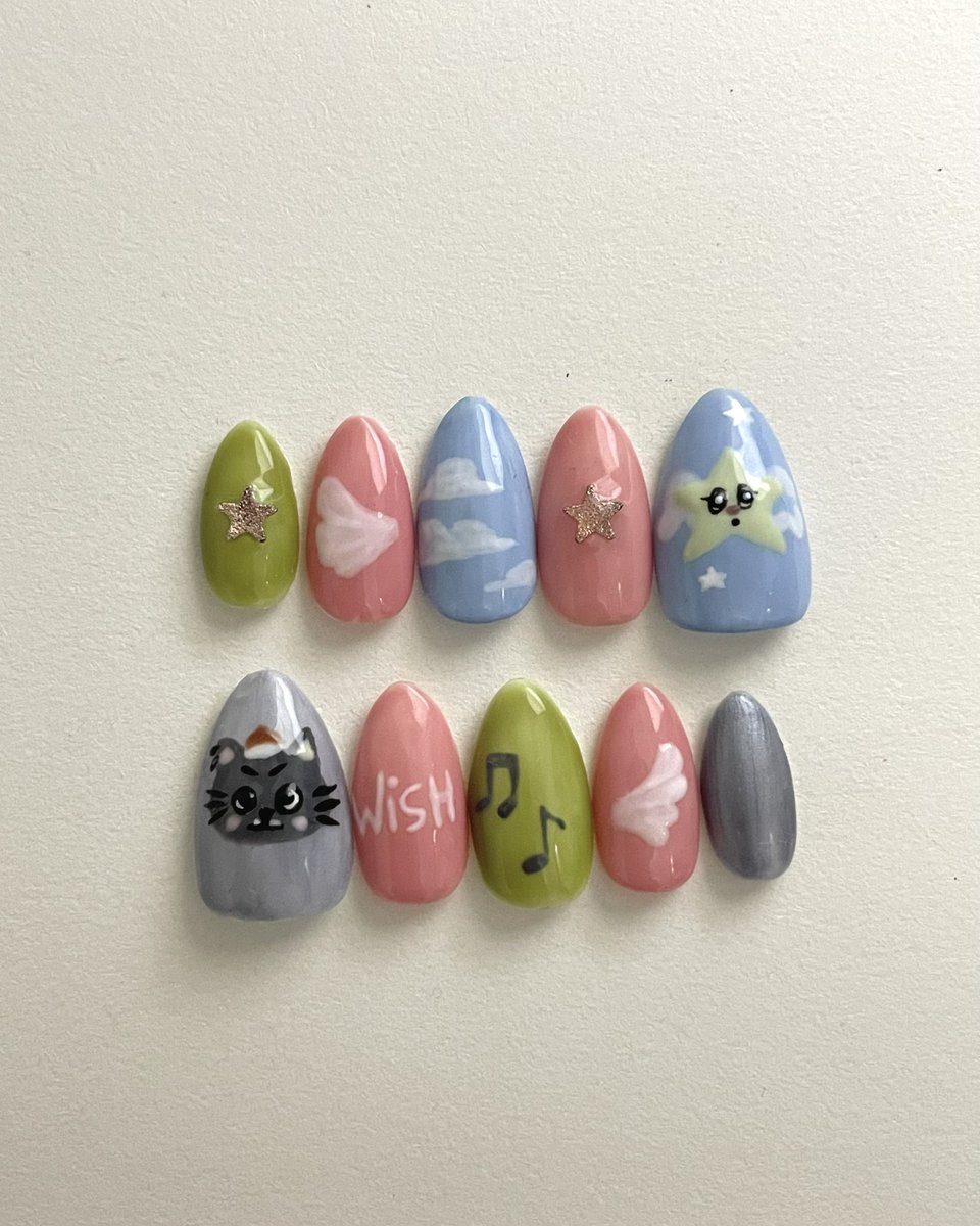 pwbincat's tweet image. rt & likes are appreciated ₊˚⊹ ᰔ
haloo!! buat yang lagi nyari press on nails untuk konser or daily aku open po yaa, pricenya start from 45k ajaa!! pengerjaan sekitar 1-3 hari, kalau ada yang berminat boleh dm aku yaa💗🪽