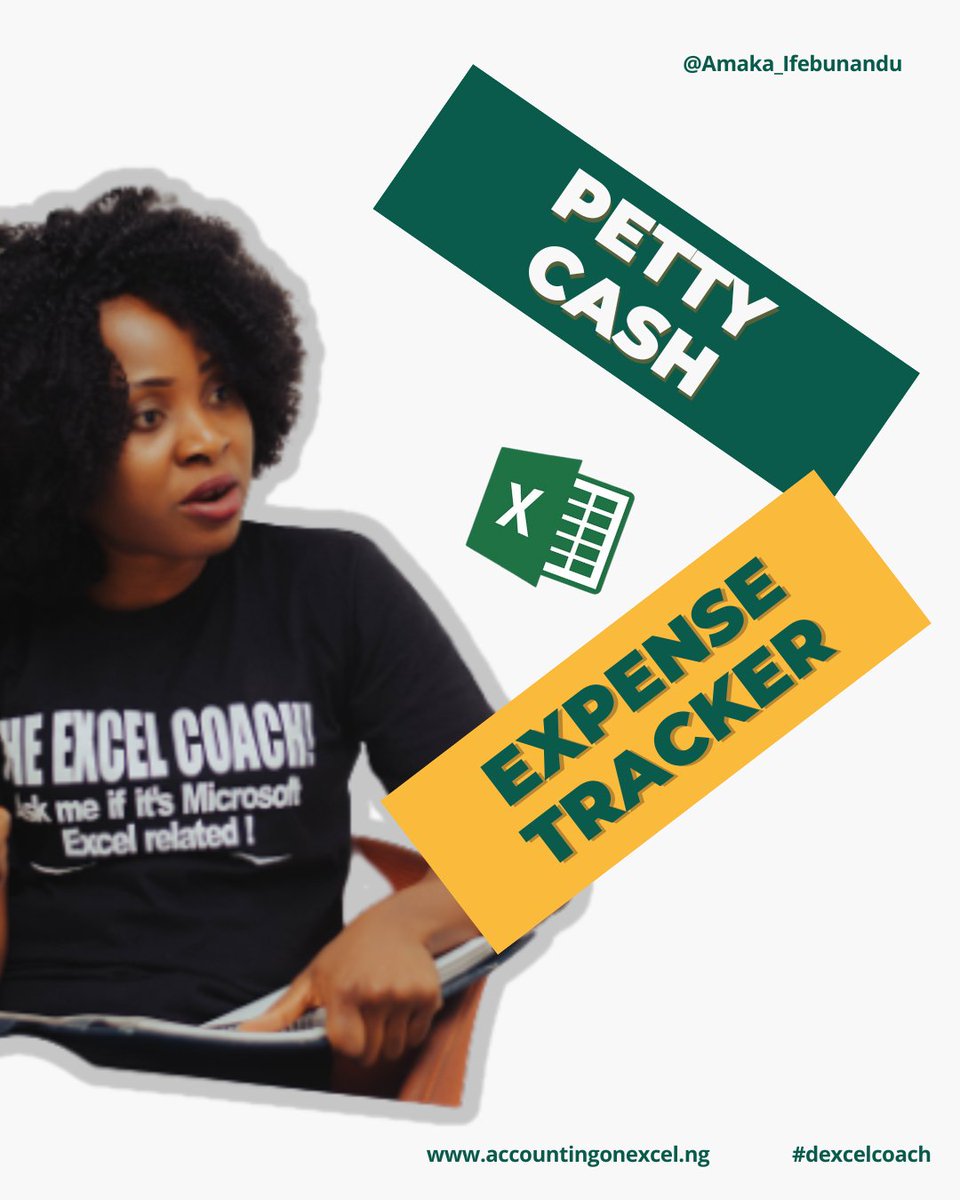 dexcelcoach's tweet photo. Petty cash shouldn’t be messy.
I built a smart Excel tracker — no macros, just formulas.
✅ Logs inflow/outflow
✅ Tracks balance
✅ Summarizes expenses https://t.co/4iBgmvv6i0