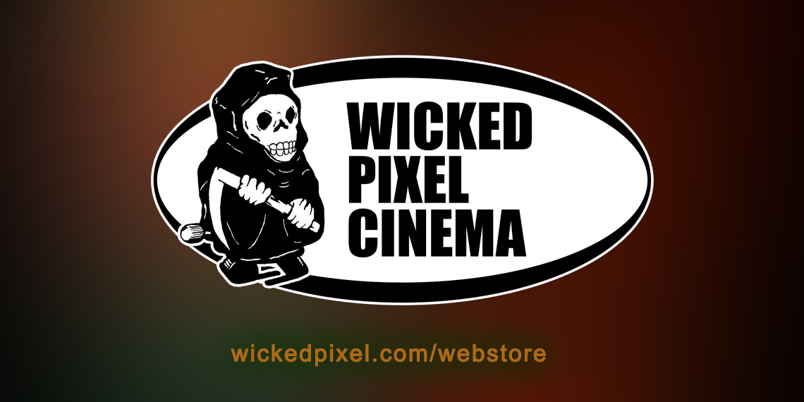 Ye ol' Wicked Pixel Cinema Webstore has just added new items:

wickedpixel.com/webstore/

Pick up a T-shirt, poster, and/or autographed Blu-ray!  (Shipping is free in the U.S.)

- Movies -
ANXIETY
IN MEMORY OF
SCRAPBOOK (Vinegar Syndrome)
SAVAGE HARVEST (Vinegar Syndrome)
+ More!