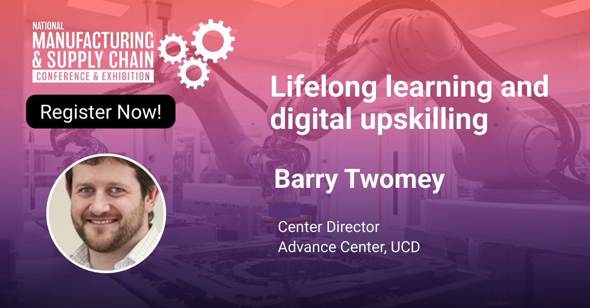 Advance Centre (@_advancecentre) on Twitter photo <a href="/_advancecentre/">Advance Centre</a> Director Barry Twomey <a href="/ucddublin/">University College Dublin</a> will be speaking on Thurs May 29th at the forthcoming <a href="/NationalMSC/">Manufacturing & Supply Chain Expo</a> conference at the <a href="/TheRDS/">The RDS</a> be sure to visit our stand at E05A and learn about great upskilling opportunities! #upskill <a href="/_advancecentre/">Advance Centre</a> Director Barry Twomey <a href="/ucddublin/">University College Dublin</a> will be speaking on Thurs May 29th at the forthcoming <a href="/NationalMSC/">Manufacturing & Supply Chain Expo</a> conference at the <a href="/TheRDS/">The RDS</a> be sure to visit our stand at E05A and learn about great upskilling opportunities! #upskill