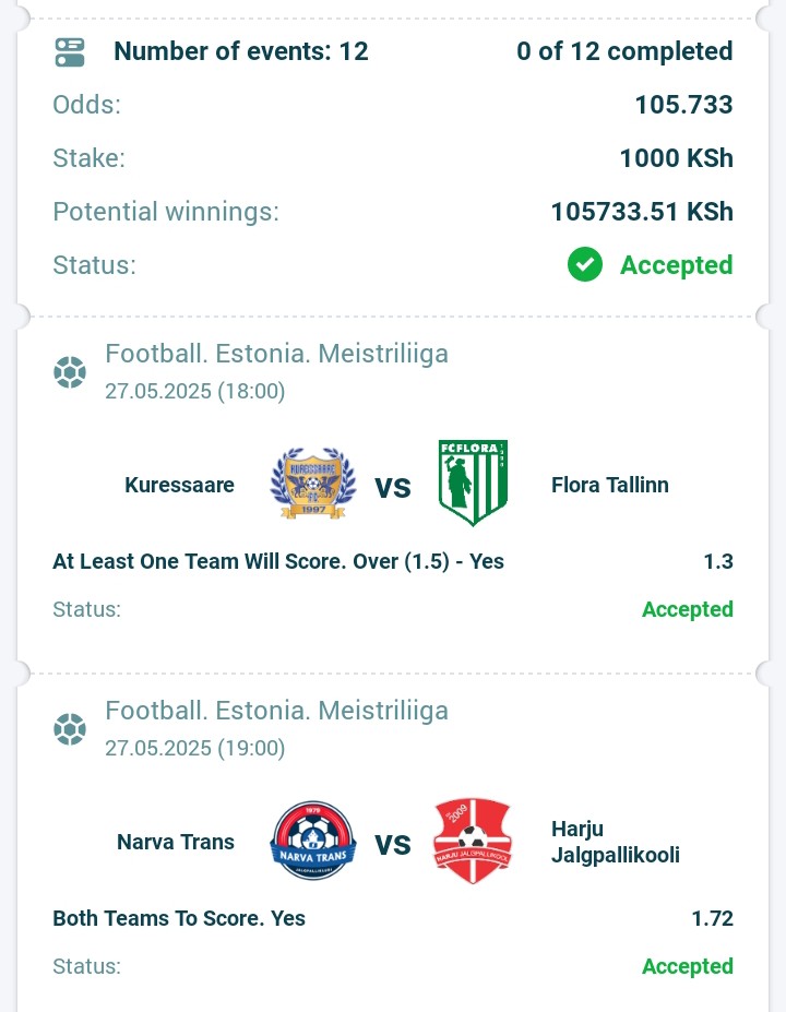 Rav_KE's tweet photo. SGR YA PESAA✅100+ Odds( Expect a win here)
Code👉QLJC5
Register 22Bet
https://t.co/QUqNZWqLXJ
Promo Code👉Captain10 https://t.co/ndcbTz2A4E